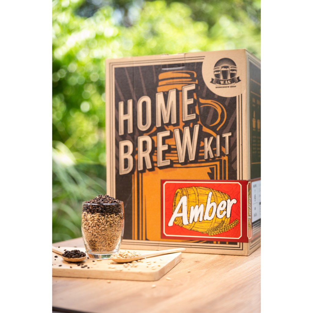 WAS HOMEBREW KIT Amber 4/10Liters วอส โฮมบรูวคิท 4/10ลิตร ชุดทำ