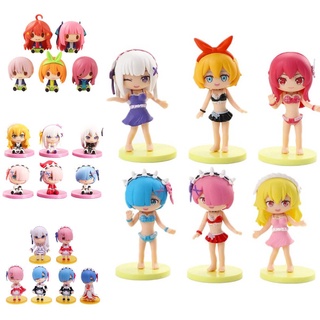 SUBARU โมเดลฟิกเกอร์ Pvc อนิเมะ A Life Different World From Zero Natsuki Maid สําหรับตกแต่งบ้าน
