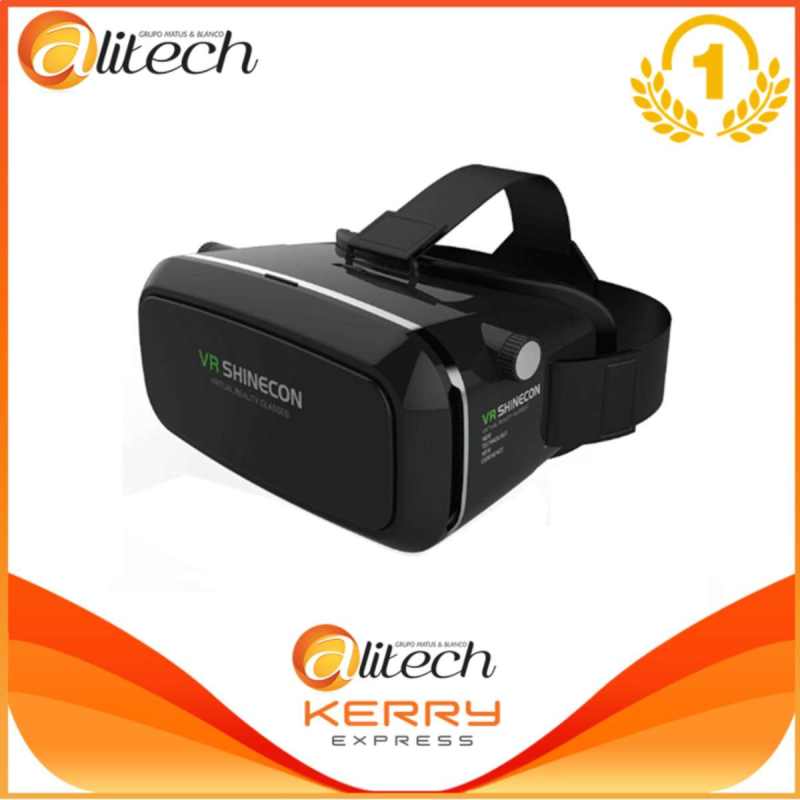 VR SHINECON Virtual Reality Mobile Phone 3D Glasses 3D Movies Games With Resin Lens For 3.5-6.0 inch