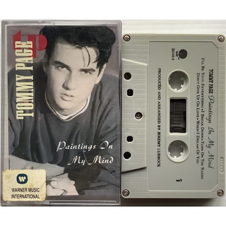 Cassette Tape เทปคาสเซ็ตเพลง Tommy Page อัลบั้ม Paintings On My Mind ลิขสิทธิ์