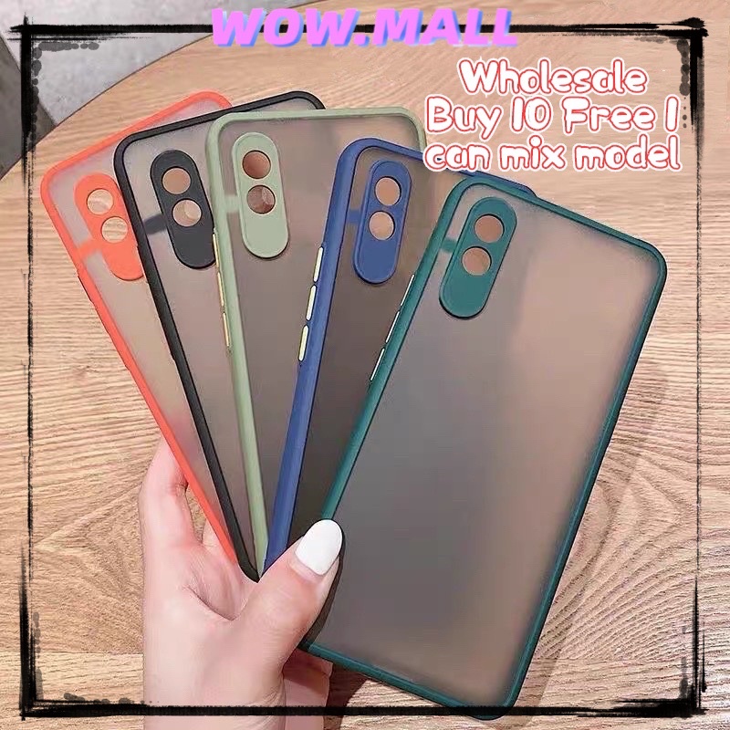 WOW.MALL 5313 XIAO MI Redmi Note 10 Pro K30 K40 Pro เคสปกแข็งกันกระแทกแบบด้าน
