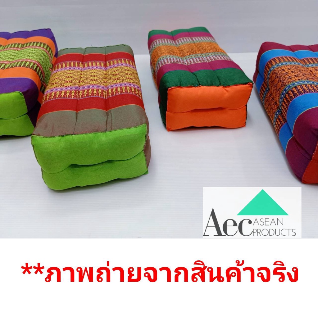 หมอนขิดสุขภาพ ขนาด 35x15x10 ซ.ม. หมอนหนุนเพื่อสุขภาพหนาแน่น ผ้าทอลายละเอียดสินค้าไทยงานคุณภาพดี มีบริการเก็บเงินปลายทาง ราคา ถูกที่สุด ดีลบีเคเค แกลเลอรีภาพที่ 7