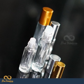 ขวดลูกกลิ้งเกรด A พร้อมหัวบอลพลาสติก ปริมาณ 4ml-8ml ยกแพ็ค X12 ชิ้น