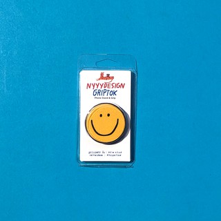 (Nyyydesign) Smiley griptok *พร้อมส่ง ที่ติดหลังโทรศัพท์