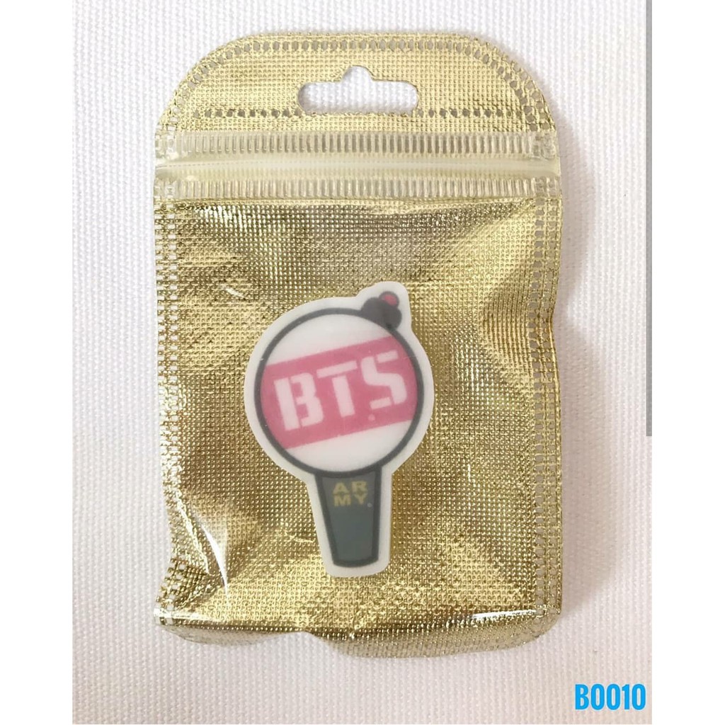 เข็มกลัดลายแท่งไฟBTS