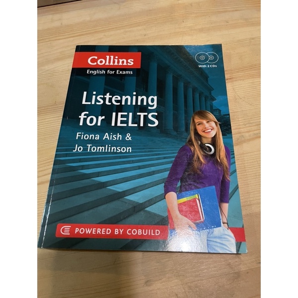 (มือสองสภาพดี) listening for IELTS CD2แผ่น ส่งฟรีไม่ต้องใช้โค้ด