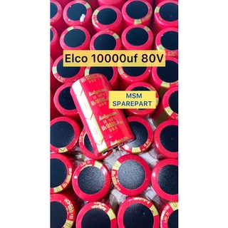 Elco ทับทิม ของแท้ 10000uf 80V