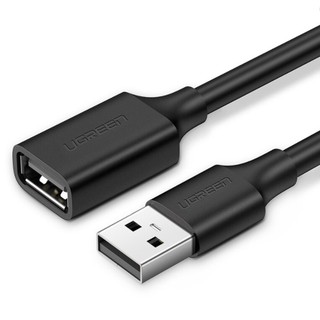 Ugreen USB Extension Cable USB 2.0 Cable for Smart TV PS4 Xbox SSD USB2.0 to Extender Data Cord Mini USB Extension Cable