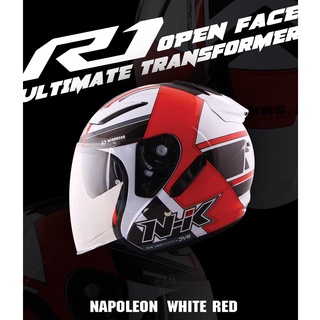 NHK HELMETS - SAMURAI 2020 รุ่น - R1 Open Face � NAPOLEAN