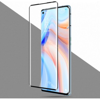 OPPO ฟิล์มกระจกกันรอยจอโค้ง OPPO Reno4pro/Reno5pro  จอโค้งแบบกาวเต็ม ฟิล์มกระจกฟิล์มมือถือ