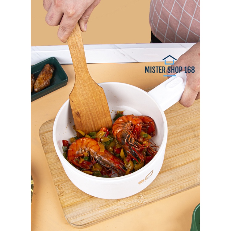 หม้อไฟฟ้า Lucky Green หม้อไฟฟ้า 2L หม้อไฟฟ้าเอกประสงค์ ขนาดพกพาสะดวก