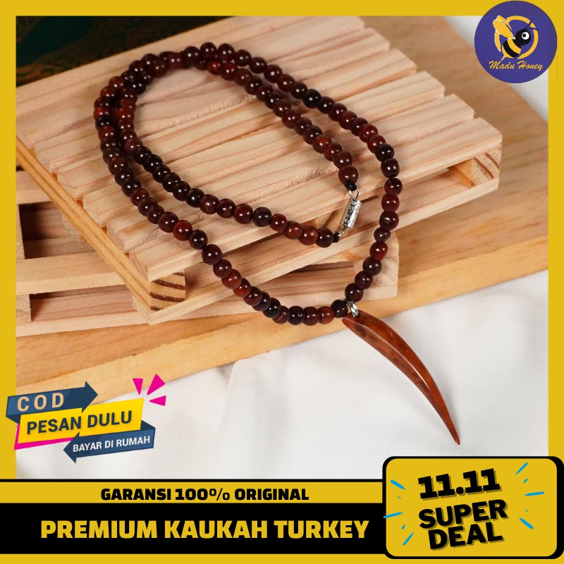 Kayu GANTUNGAN Koka Kokka สร้อยคอ Round Taji Hanger ไม้ดั้งเดิม Kaukah Kauka