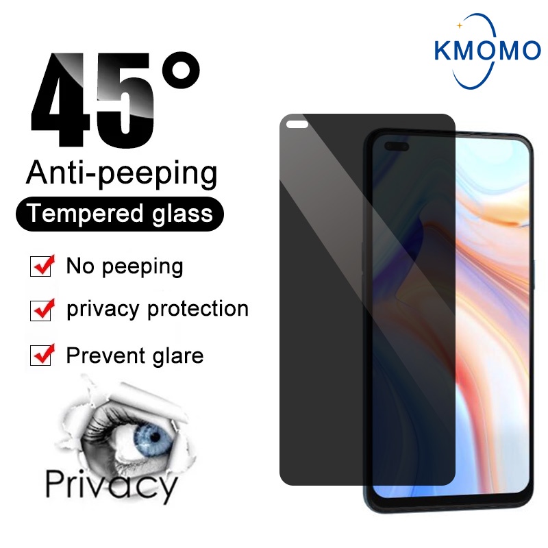 ฟิล์มกันมอง ฟิล์มกระจก กันมอง กระจกนิรภัย OPPO Reno 12F 5G 11F 8T 4G 8 Pro 8z 7 7z 6 6z 5 4 3 2z 2F ฟิล์ม กันมองข้าง