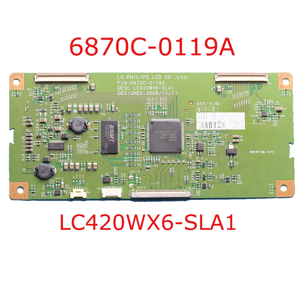 Logic Board 6870C-0119A LC420WX6-SLA1 Lg Lcd T Con Board 6870c 0119a 6870c0119a Lc420wx6sla1 สมาร์ทบ