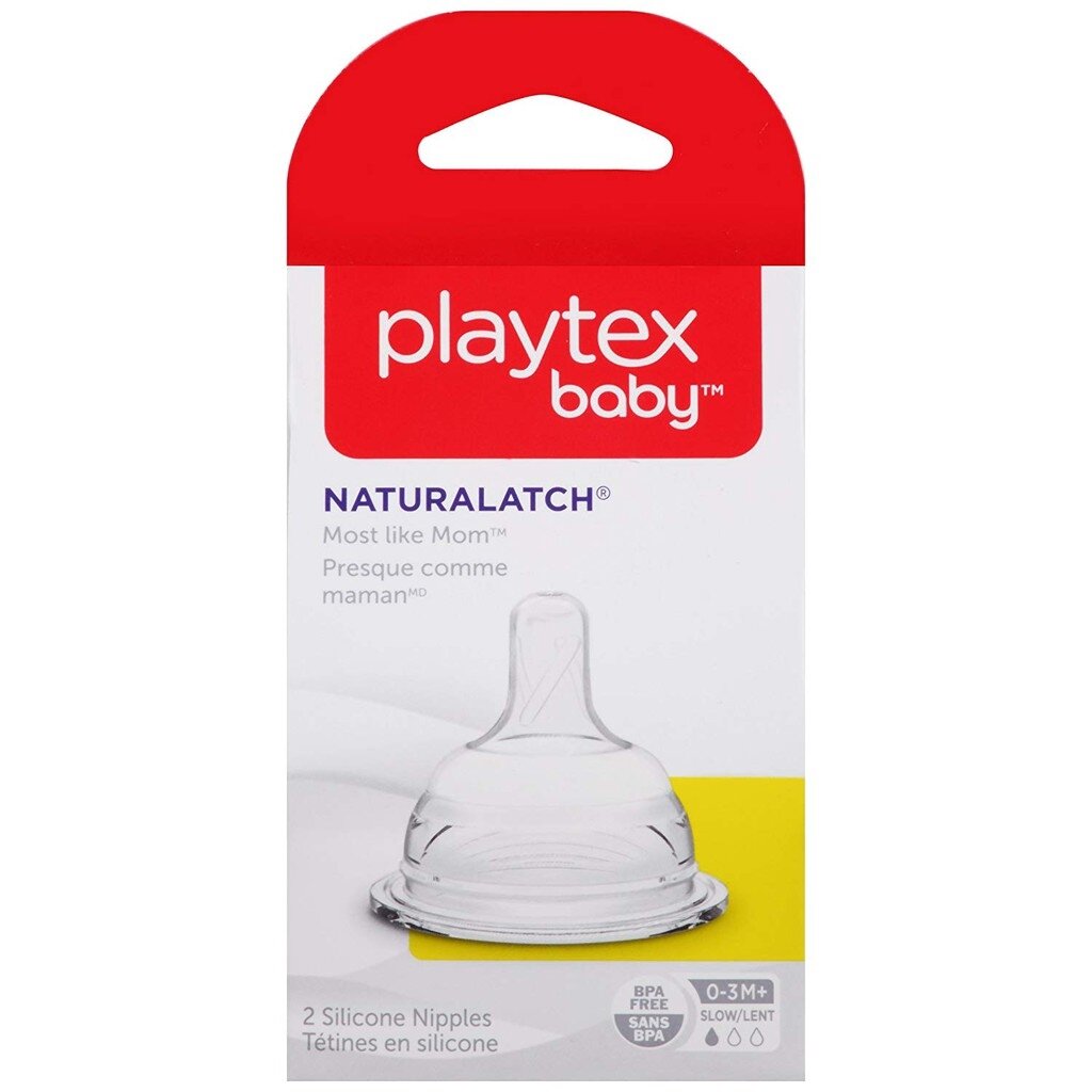 USA จุกนม Playtex Naturalatch (1ชิ้น) 0M/3M/6M+