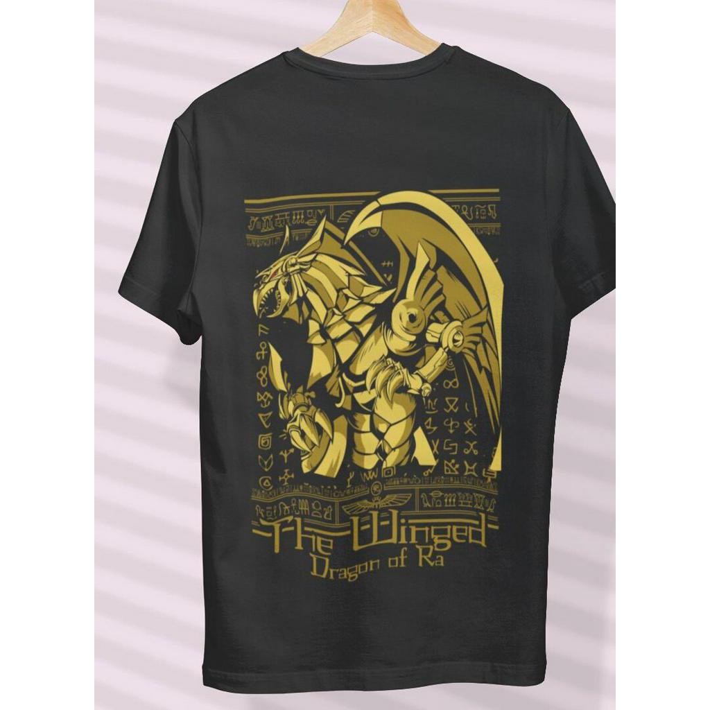 เสื้อยืด พิมพ์ลายอนิเมะ YuGiOh Wing Dragon of Ra พรีเมี่ยม สไตล์วินเทจ 1997