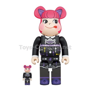 Be@rbrick 400%+100% Peko-chan (Pekola) x Anna Sui