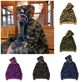 BAPE PONR color camouflage hoodie