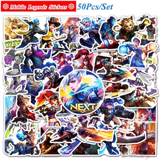 ❉ Mobile Legends - Series 01 MOBA Games สติ๊กเกอร์ ❉ 50Pcs/Set DIY Fashion Luggage Laptop Skateboard Doodle Decals สติ๊กเกอร์