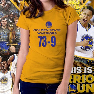 เสื้อยืดสีขาวผู้หญิง - โกลเดนสเตทวอร์ริเออร์สความแข็งแกร่งในตัวเลข GSW Tshirt ผู้หญิง 21