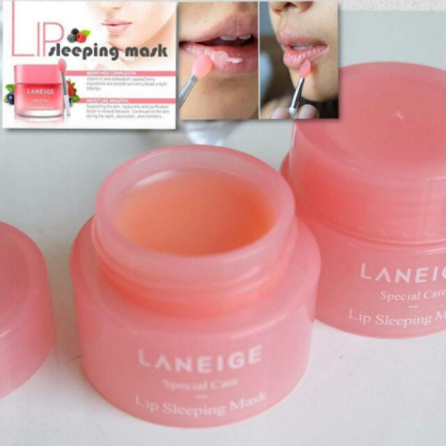 Laneige Lip Sleeping Mask with Lip Brush