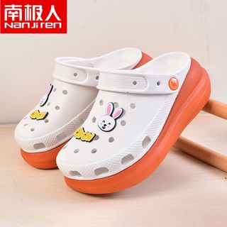 รองเท้าที่มีความหนาสูง -bottomed non -slip soft bottom nurses sandals ห้องผ่าตัดระบายอากาศได้