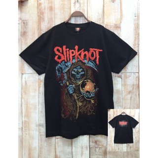 เสื้อวง Slipknot สกรีนลายหน้าหลัง