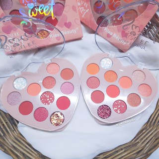 พาเลทอายแชโดว์ Kiss Beauty Youre so sweet eyeshadow palette พร้อมส่ง