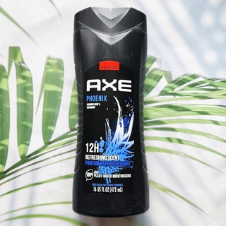 แอ๊กซ์ เจลอาบน้ำ สำหรับผู้ชาย กลิ่นมิ้นต์และโรสแมรี่ Phoenix Body Wash Crushed Mint &amp; Rosemary 473mL (Axe®)