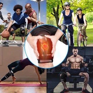 Winmax (พร้อมส่ง) สนับเข่า Neoprene Elastic Open Patella สนับเข่าแบบปรับได้ สนับเข่าแบบสปอร์ต 1 ชิ้น