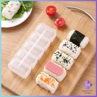 แม่พิมพ์ซูชิ เครื่องทำซูชิ มีให้เลือก 3 แบบ แม่พิมพ์ข้าวปั้น sushi mold