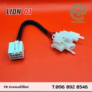 ปลั๊กตรงรุ่น LION Q1 สำหรับฝั่งกล่องควบคุม