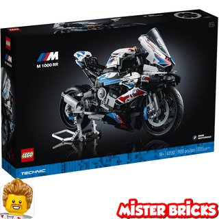 LEGO® 42130 Technic™ BMW M 1000 RR Model - Detailed Motorcycle Building Kit for Vehicle and Engineering Enthusiasts