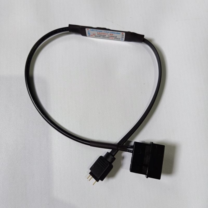 Argb Controller 3 Pin 5V 4P-1 ชาย Molex IDE PSU Connector 3 ปุ่มไม่มี RF Remote