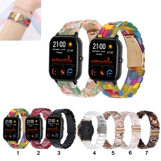 สายรัดเรซิ่นใสสำหรับ Huami Amazfit GTS4 GTS3 GTS 2e GTS2 mini / Bip/Bip Lite/Bip S/Bip S Lite/Bip U/Bip 3 Pro