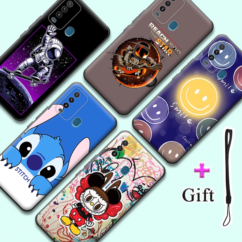 ITEL P37 Pro Vision 2 Plus P681L Casing Cover For Silicon Soft TPU Phone Case