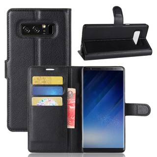 Leather Wallet Case Samsung Galaxy Note8 Note5 Note4 Note3 Note 8/5/4/3 Flip Cover with Card slot