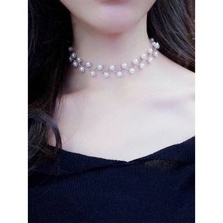 [SIS.SIE พร้อมส่ง] โชคเกอร์ไข่มุก Pearl choker