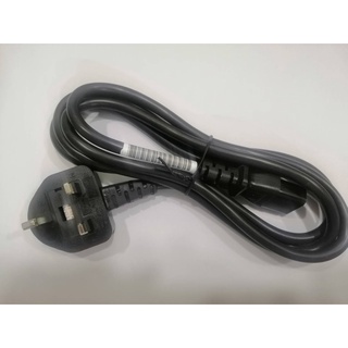 สายไฟ AC Power แบบ 3 ขาแบบ มีฟิวส์ในตัว ช่วยป้องกันไฟกระชาก สายยาว 1.80 เมตร