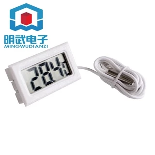 เครื่องวัดอุณหภูมิดิจิทัลอิเล็กทรอนิกส์ พร้อมโพรบเซนเซอร์ FY-10 FY-11 FY-12