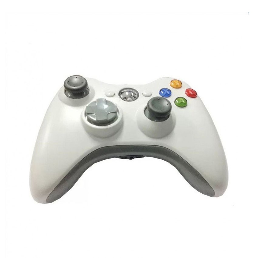 FC Oker joy Xbox U306 (White) Xbox 360 Gamepad Controller จอยเกมมิ่ง สำหรับ PC-Xbox - สีดำ