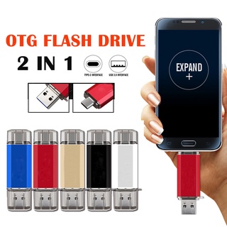 OTG USB3.0 Flash Drive 128GB Pendrive Type-c 8GB 16GB USB stick for Android phone 32GB 64gb pen drive