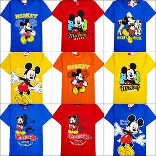 🔖ลดล้างสต๊อก อก36" เสื้อยืดเด็กโต ลายมิกกี้เมาส์ Mickey mouse ลิขสิทธิ์Disney