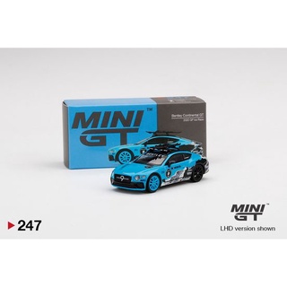 MiniGT No. 247-L Bentley Continental GT 2020 GP Ice Race