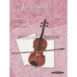 (โค้ดINCSM2Lลด70฿) (Violin) Adventures in Music Reading for Violin (0618)