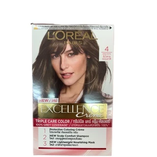 LOREAL PARIS EXCELLENCE CREME[โฉมใหม่] ลอรีอัล ปารีส เอกซ์เซลเลนซ์ ครีม แอดวานซ์ ทริปเปิล แคร์ ครีม คัลเลอร์