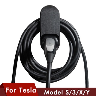 Tesla อุปกรณ์เสริมNew Car Charging Cable Organizer For Tesla Model 3 S X Y Car Accessories Wall Mount Connector Bracket