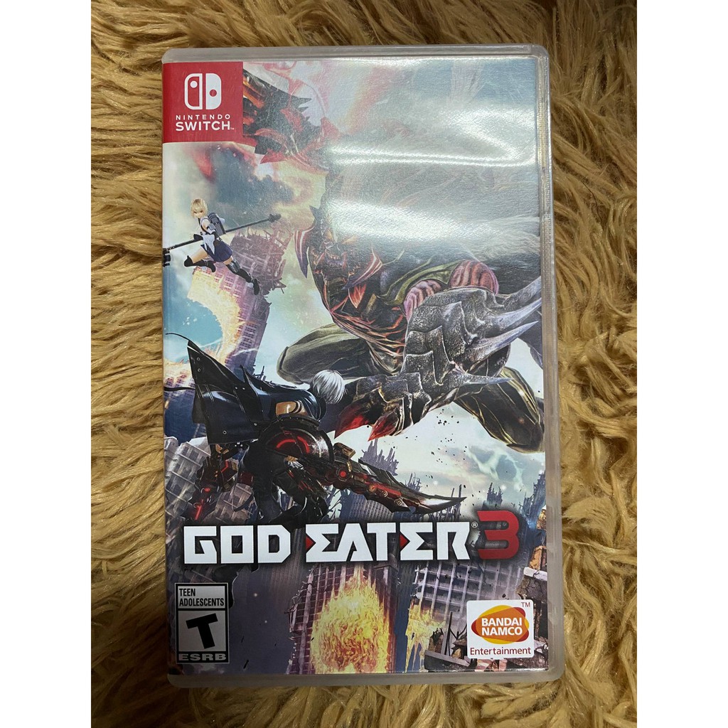 (มือ2) Nintendo Switch : God Eater 3 แผ่นเกม มือสอง สภาพดี