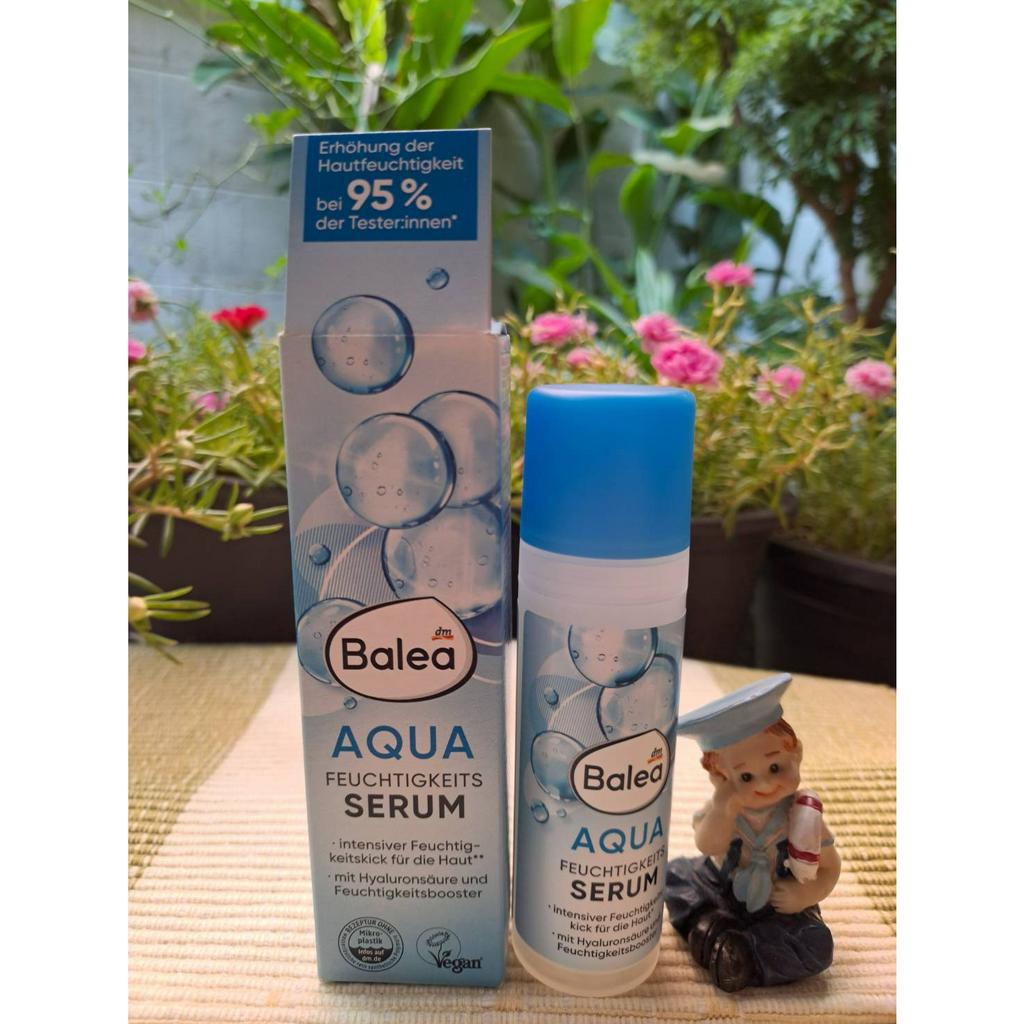 เซรั่มให้ความชุ่มชื้นสำหรับผิวขาดน้ำ Balea Serum Aqua Feuchtigkeit, 30 ml