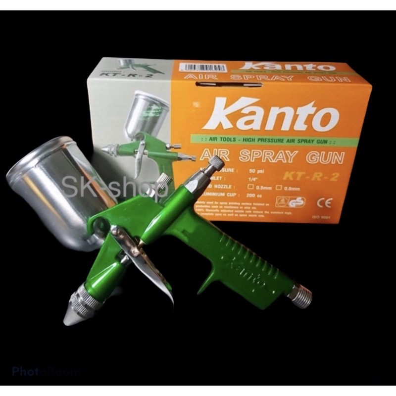 Kanto กาพ่นสี KT-R-2 (0.5 มิล) สำหรับงานละเอียด พร้อมอุปกรณ์